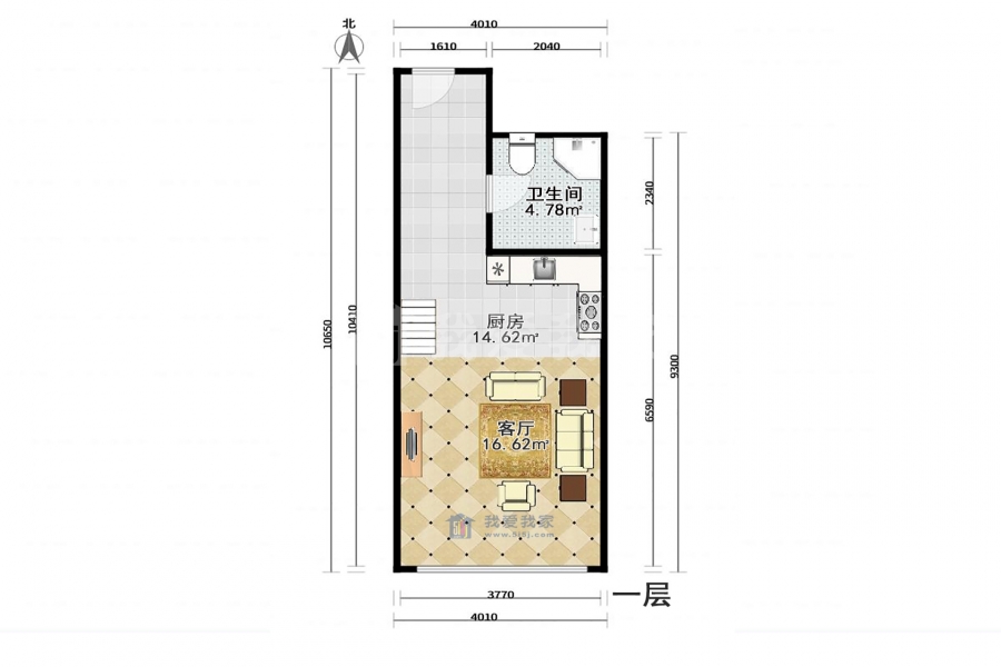 合生公寓 loft 业主诚心卖 紧邻永旺 位置好