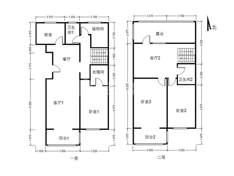 9折】公益西桥顶层复式精装带露台大户型