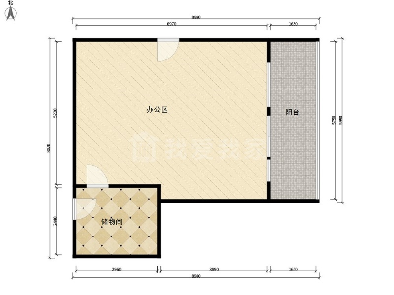 【多图】70年产权住宅 朝东向二居 带电梯随时可看房 物华大厦二手房